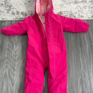 Hanna Andersson Pink Snowsuit